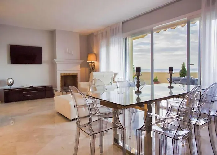 Beachfront Penthouse Marbella, Rio Real Playa Lejlighed *